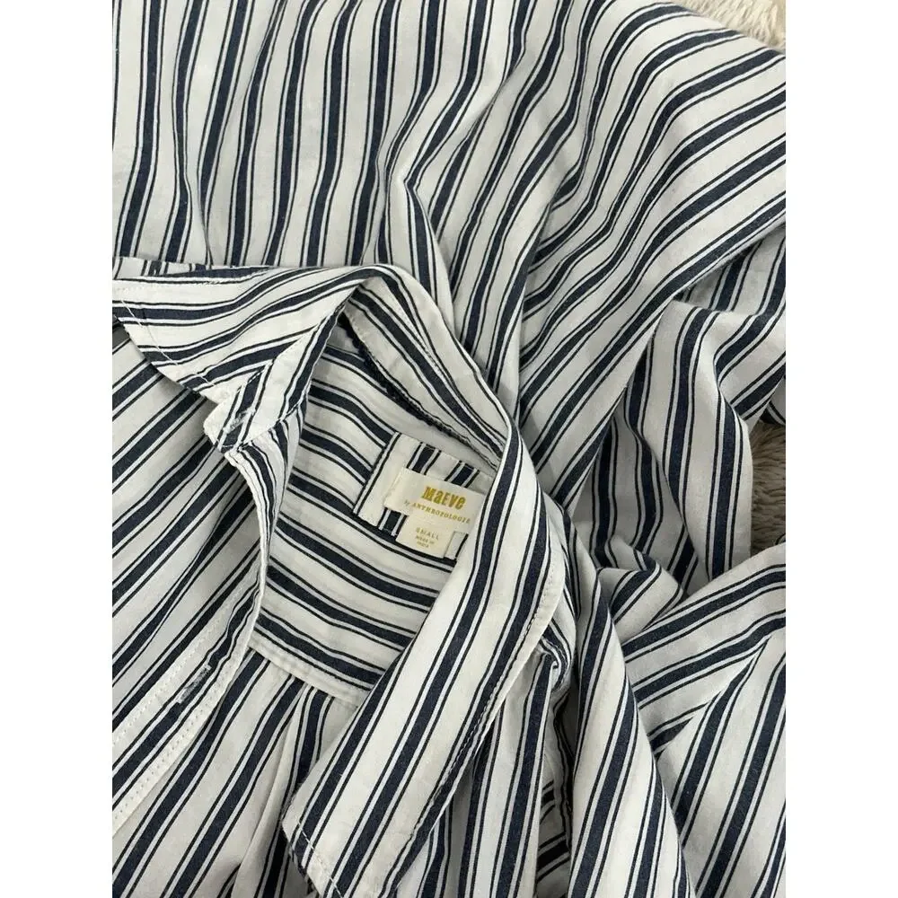 Maeve by Anthropologie The Kate Classic Button Down Shirt Women's Small